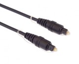 Cablu audio optic Toslink 10m Negru, kjtos10