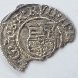 Ungaria 1 denar 1584 kb argint Rudolf ll, Europa