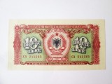 Albania 10 Leke 1957 UNC,bancnota din imagini
