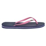 Slapi de plaja cu curea roz, pentru femei, culoare bleu, CMCLASS
