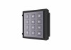 MODUL extensie HIKVISION, pt videointerfon cu tastatura, permite formarea codului de apartament/acces, montaj aplicat/ingropat (acc. neincluse), ilum