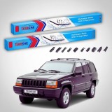 Cumpara ieftin Ștergătoare Jeep Grand Cherokee ZJ 1991-1999 | Set Față Flat Premium &ndash; TeamCar&reg;