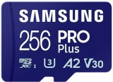SAMSUNG PRO Plus 256GB microSD UHS-I U3 Full HD 4K UHD 180MB/s Read 130MB/s Write Memory Card Incl. SD-Adapter 2023 &quot;MB-MD256SA/EU&quot; (timbru verde 0.03