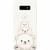 Husa silicon personalizata pentru Samsung Galaxy S10 Lite, Bear Family