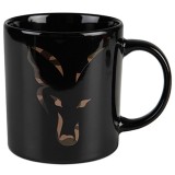 Cana Fox Black &amp; Camo Head Ceramic Mug 350ml