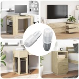 vidaXL Ușă de raft 2 pcs Argintiu 7 x 16 mm Fier 864604