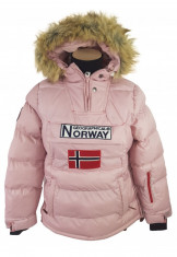 Geaca roz Geographical Norway foto