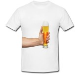 Cumpara ieftin Tricou &quot; Bere in mana &quot;