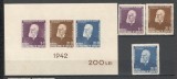 Romania.1942 Ajutor intelectual prizonierilor de razboi-T.Maiorescu XR.92