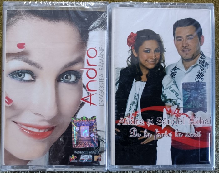 Andra , 2 Casete sigilate cu muzică