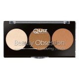 Cumpara ieftin Paleta machiaj Beauty Obsession - Contouring, Quiz Cosmetics, 9g