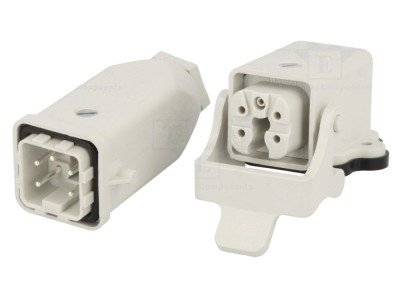 Conector HDC 5 pini IP66 foto
