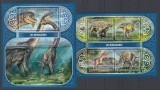 Togo 2017 - DINOZAURI - BL + KB - MNH, Nestampilat