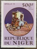 BC597, Niger 1983, timbru Apollo 11, spatiu