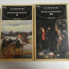 FRATII KARAMAZOV - F.M. DOSTOIEVSKI - 2 volume