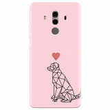 Husa silicon pentru Huawei Mate 10, Love Dog