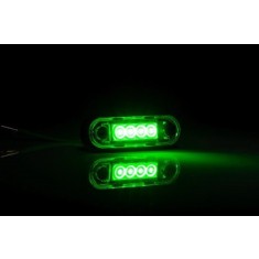 Lampa gabarit ovala cu LED FT-073ziel Fristom Verde bull-bar