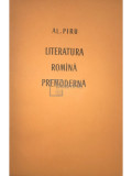Al. Piru - Literatura rom&acirc;nă premodernă (editia 1964)