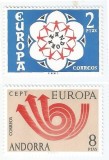 |Andorra, posta spaniola, Europa CEPT, 1973, MNH, Nestampilat