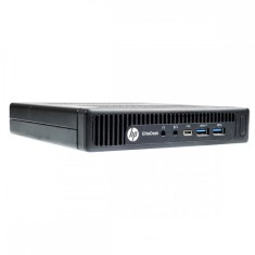 Unitate PC Second Hand, HP ELITEDESK 800 G2 MINI PC Procesor I5 6500T, Memorie RAM 8 GB, SSD 256 GB NVME, Windows 10 Pro, Grad Economic