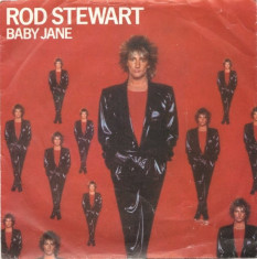 Rod Stewart - Baby Jane (1983, Warner) Disc vinil single 7&amp;quot; foto