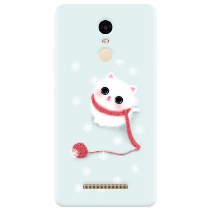 Husa silicon pentru Xiaomi Remdi Note 3, Cute Cat
