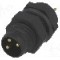 Conector M8, 3 pini, clasa etanseitate IP67, AMPHENOL - 8P-03PMMP-SF7001