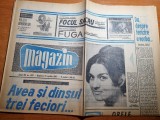 Ziar Magazin 15 Aprilie 1967 - Rodica Sanda Tutuian, 8 pagini, Stare Buna