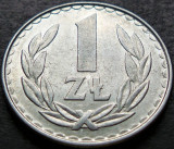 Cumpara ieftin Moneda 1 ZLOT - POLONIA, anul 1986 *cod 2813 B, Europa, Aluminiu