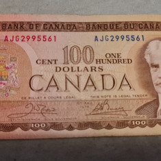 100 dollars 1975 Canada