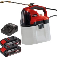 Einhell GE-WS 18/75 Li PXC + Twinpack CB + 4514095 - Pulverizator 2.5 bar 7.5 l + Set 2 acumulatori si incarcator Li-Ion 18 V 2.5 Ah foto