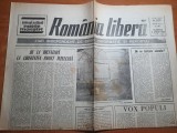 romania libera 8 aprilie 1990-art.de la dictatura la libertatea prost inteleasa