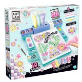 Set creativ de pictura, Art Lab, Fluffy Paint Studio