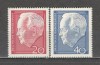 Germania.1964 Realegerea presedintelui H.Lubcke MG.185, Nestampilat