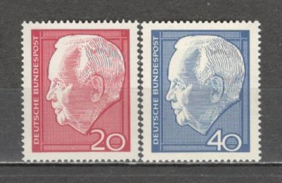 Germania.1964 Realegerea presedintelui H.Lubcke MG.185 foto