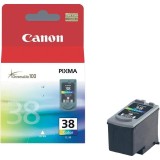 Cartus cerneala Canon CL-38, color, capacitate 9ml / 205 pagini, pentru Canon