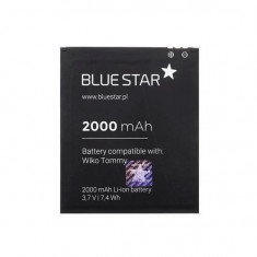 Acumulator Baterie Wiko Tommy,Wiko Tommy 2 - Blue Star HQ 2000 mAh foto