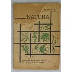 NATURA , REVISTA SOCIETATII DE STIINTE BIOLOGICE DIN R.S.R. , NR. 5 , 1971