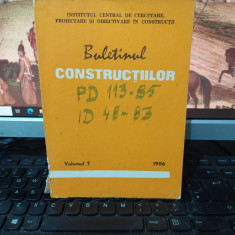 Buletinul Construcțiilor, volumul 7, 1986, Prescripții tehnice, Norme deviz, 039