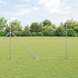 Gard de c&acirc;mp 1.5x50 m din oțel galvanizat