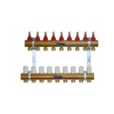 DISTRIBUITOR+COLECTOR 1-3 4 12 CAI CU DEBITMETRE EUROCON PEXKIT VALROM 66421201600