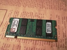 Memorie RAM laptop 2Gb DDR2 667Mhz Kingston SODIMM foto