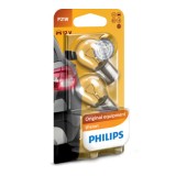 Set 2 Becuri P21W 12V BA15S Blister Philips