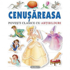 Carte de Povesti Clasice cu Abtibilduri - Cenusareasa foto