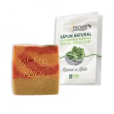 SAPUN PT TEN&amp;CORP CU NAMOL&amp;KALE 120GR, Techir