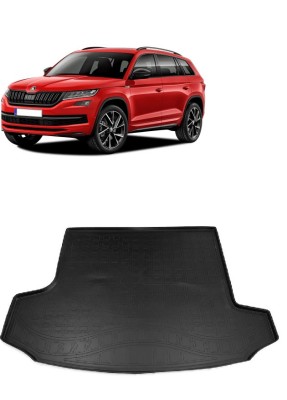 Tavita portbagaj tavita Skoda Kodiaq (varianta 7 locuri) cu randul 3 pliat 2017-2024 foto
