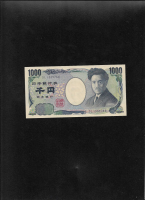 Japonia 1000 yen 2004 seria133976 unc foto