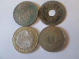 Lot 4 monede straine colectie,vedeti imaginile, Europa, Cupru-Nichel