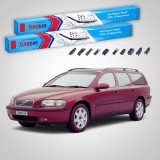 Cumpara ieftin Ștergătoare Volvo V70 II 2000-2004 | Set Față Flat &ndash; TeamCar&reg;