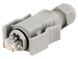 Mufă RJ45 Cat 5e Ecranată IP67 8P8C